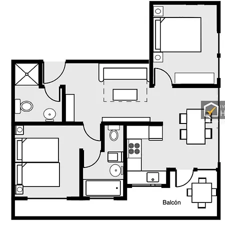 Cozy Centro Lägenhet *